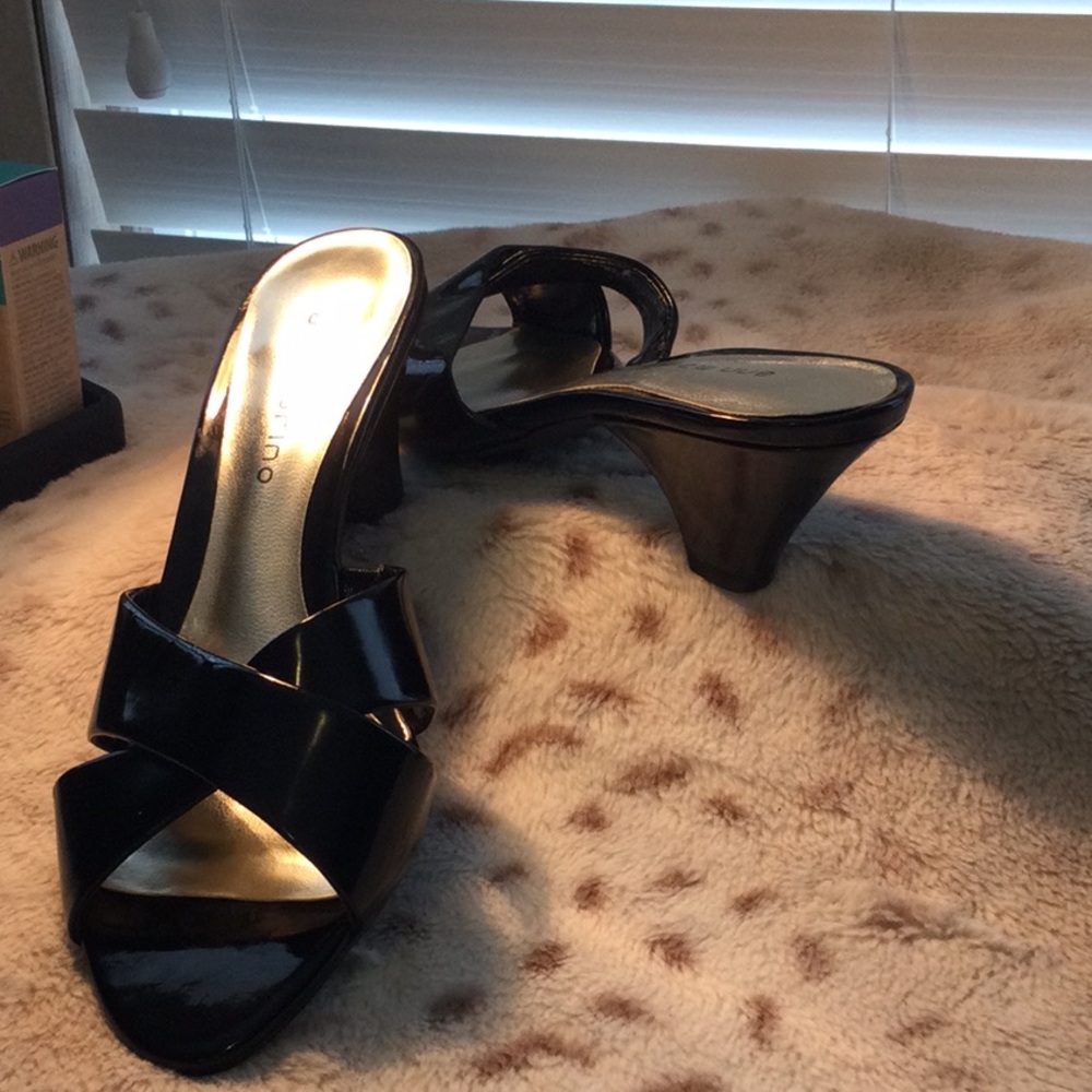 Oui Jew Uue Black Sandals - Picture 5 of 10